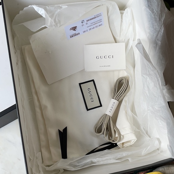 Gucci men’s high top sneakers size 10 eu - Picture 12 of 15